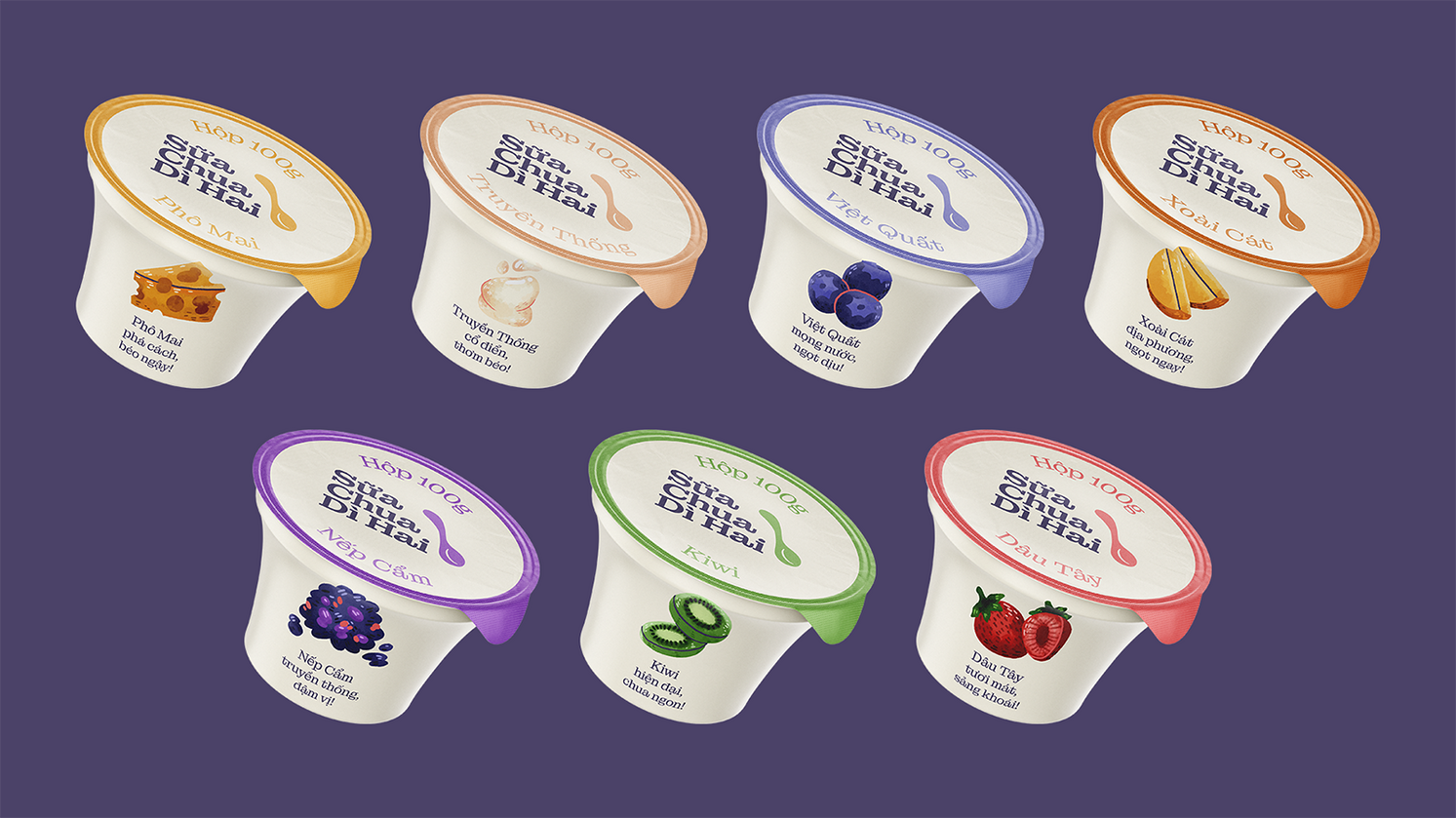 Sua Chua - 7 Yogurt Cups