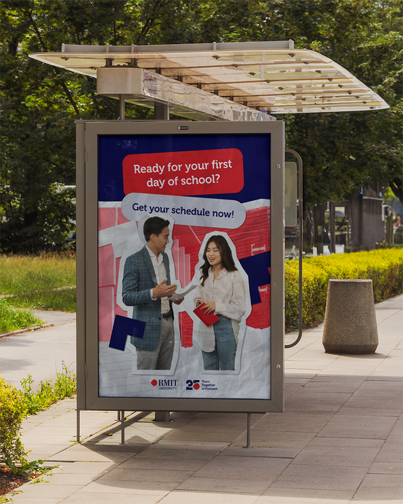 RMIT Orientation 2025 - Bus Stop 01 - Posters